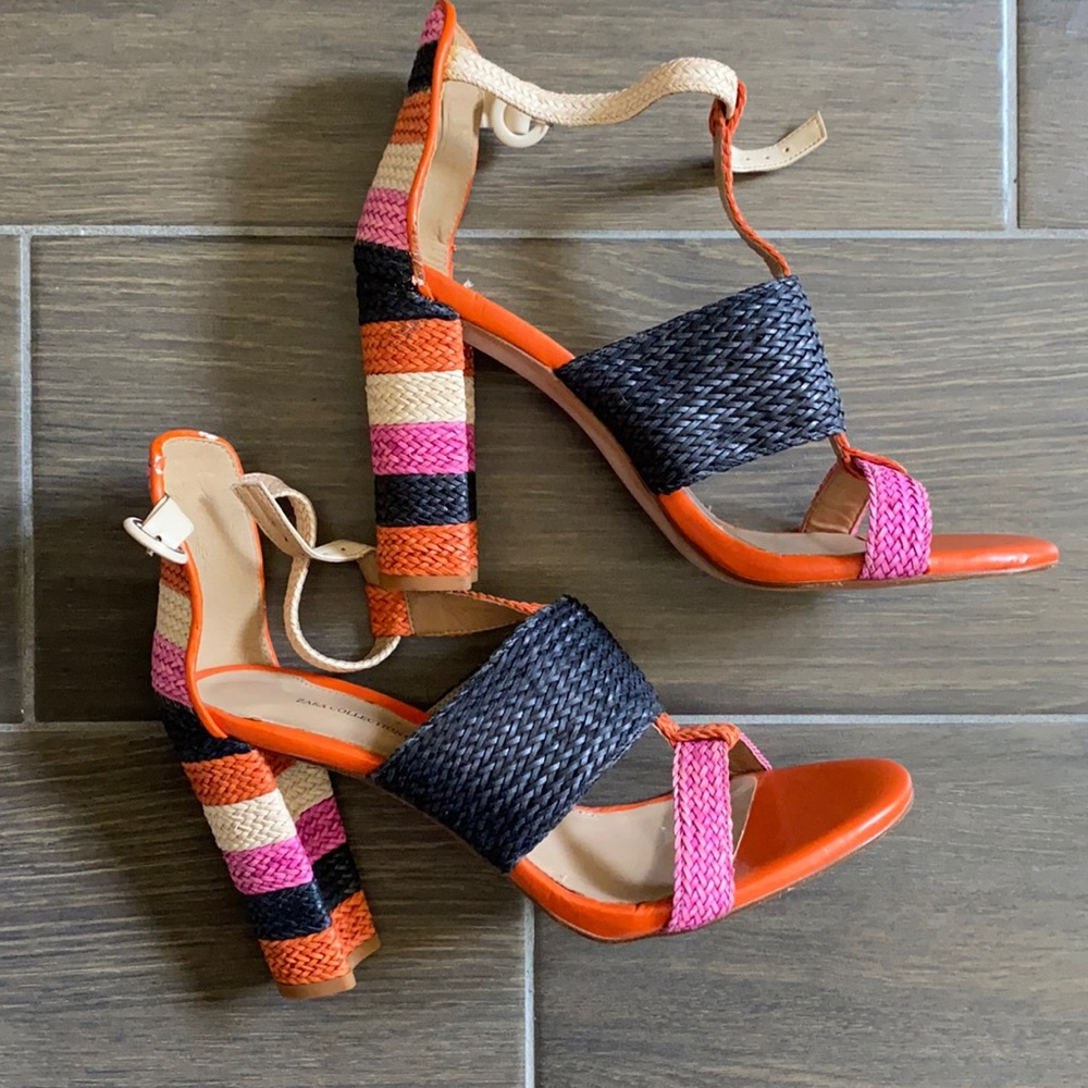 Zara heeled sandals